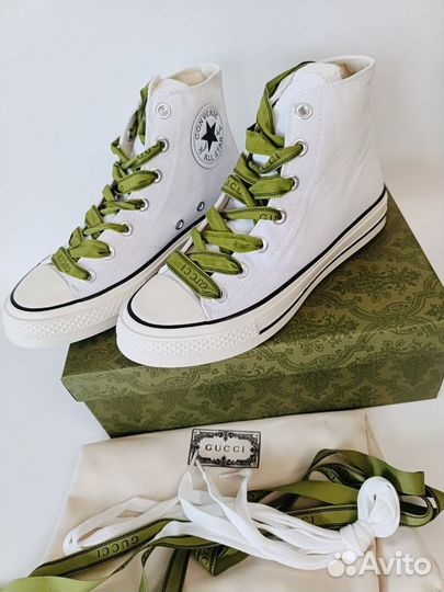 Кеды Converse & gucci