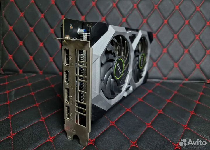 Почти новая MSI GeForce GTX 1660 super 6gb DDR-6