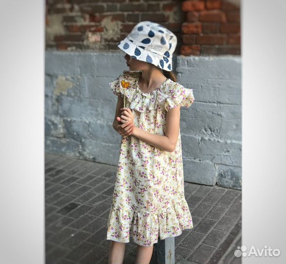 Платье летнее вискоза 134