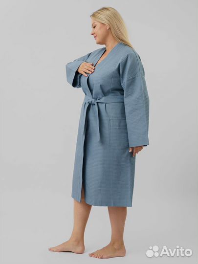 Халат банный вафельный Артикул 1516 - 1513