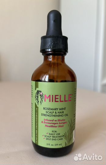 Масло/сыворотка доя волос Mielle rosemary