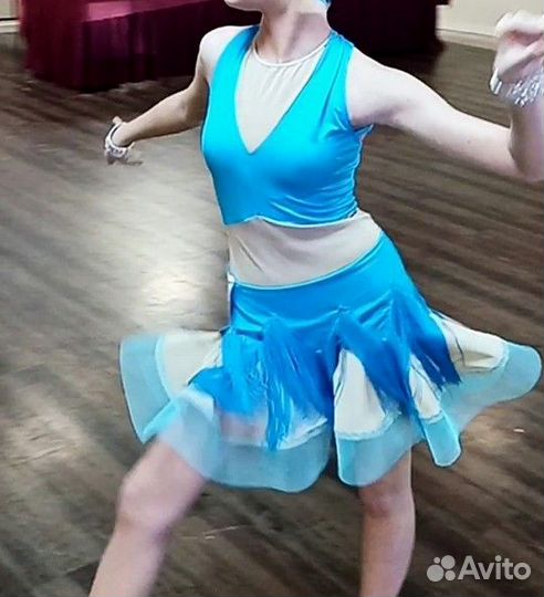 Платье для бальных танцев юниоры 1, 2 латина