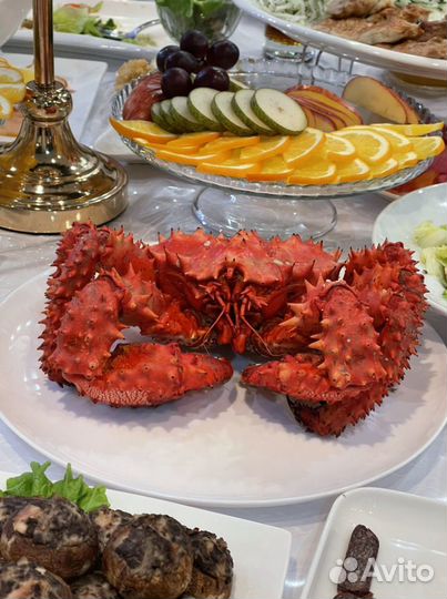 Краб Колючий (Камчатка) цельный. Цена за кг