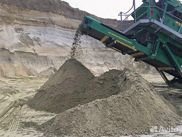 Песок доставка от 30 тонн