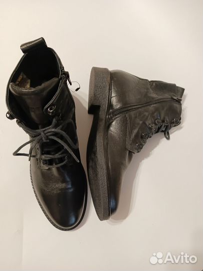 Новые кожаные ботинки Италия р. 41