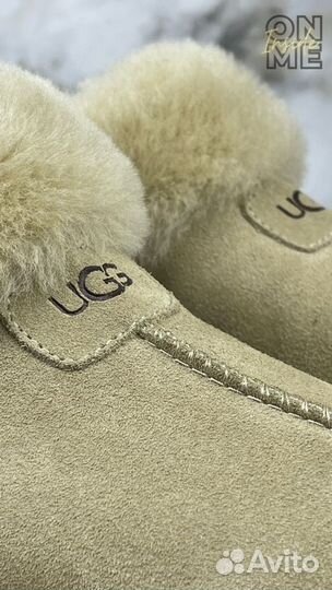 Угги женские ugg platform slipper camel