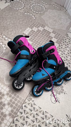 Ролики rollerblade детские раздвижные 28 32