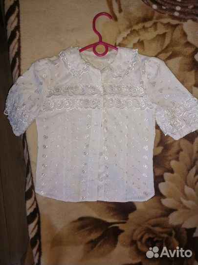 Блузка школьная