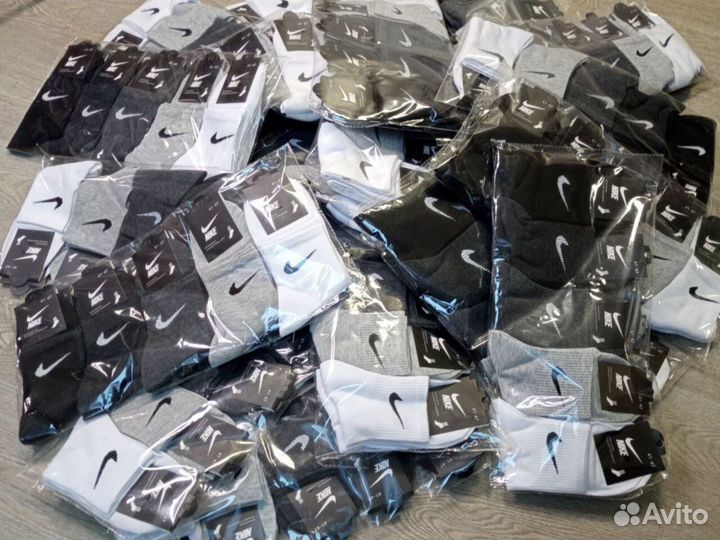 Высокие носки nike adidas