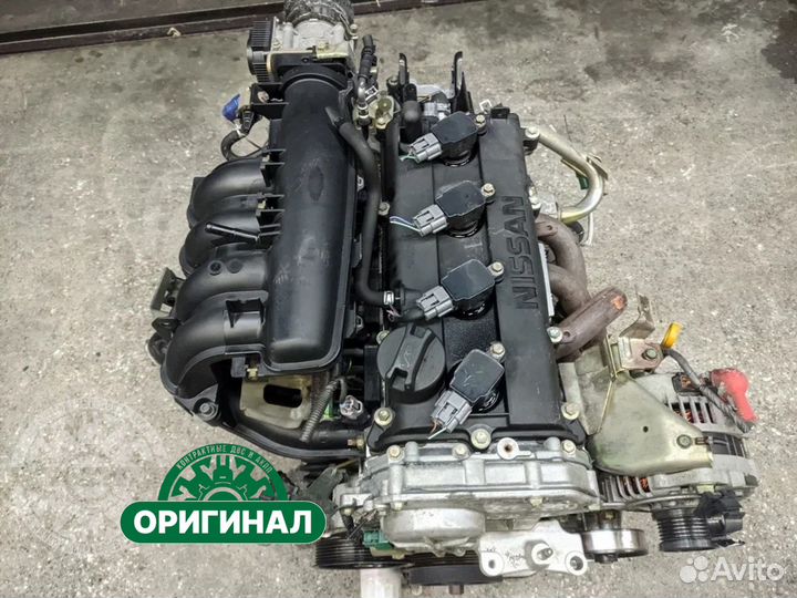 Двигатель QR20DE Nissan Primera Teana X-Trail 2.0