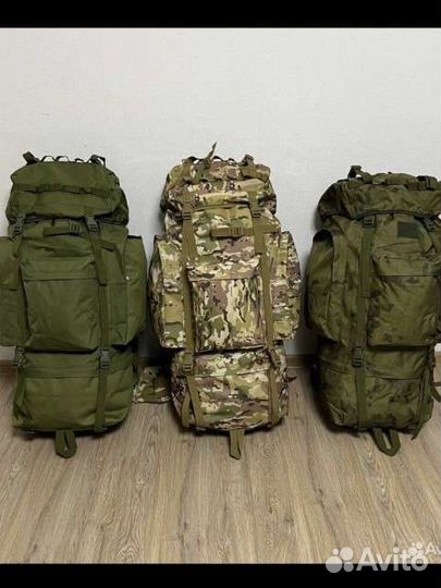 Рюкзак походный водостойкий станковый 80/110 л