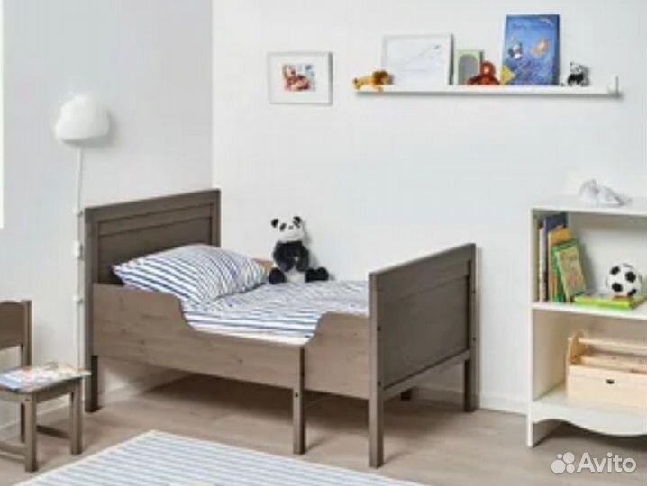 Раздвижная кровать с реечным дном IKEA