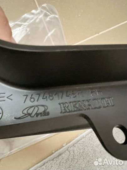 Задние брызговики на Renault Duster 2