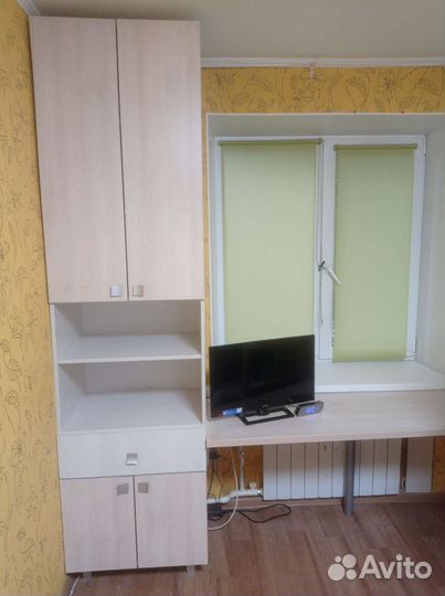 Школьная парта со шкафами бу