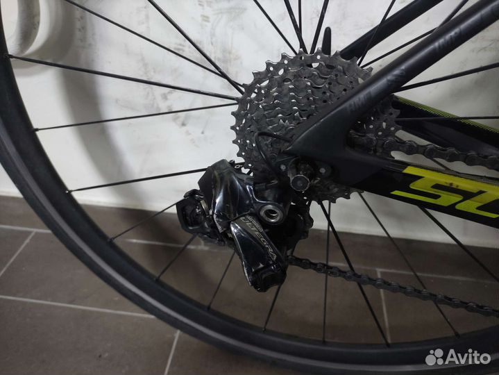 Велосипед Scott foil RC 10 black/yellow