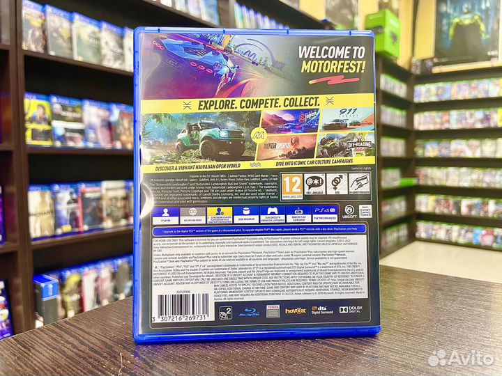 The Crew Motorfest PS4 диск