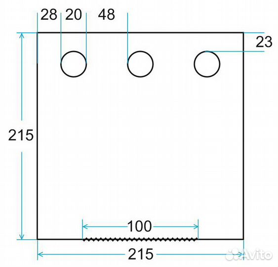 Пол теплый Лотос Куб 3 пу 4000 с фланцами