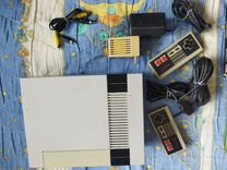 Nintendo NES + 3 картриджа (2 с мануалом)