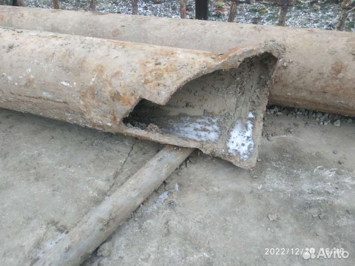 Трубы чугунные бу