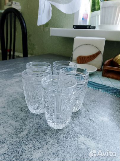 Хрустальные рюмки СССР