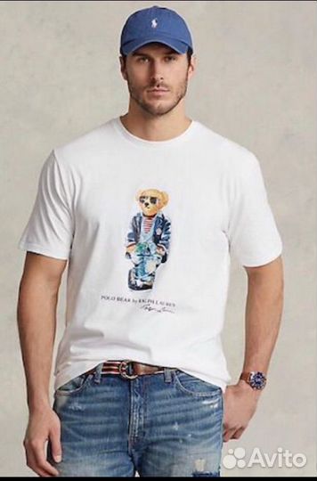 Футболка Bear by Ralph Lauren S, M, L, XL, 2XL