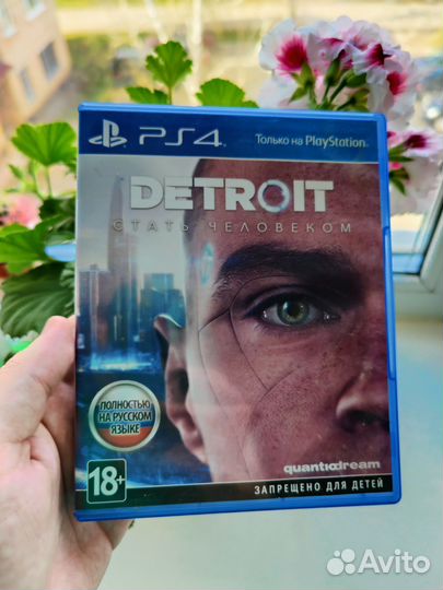 Detroit become human ps4 диск