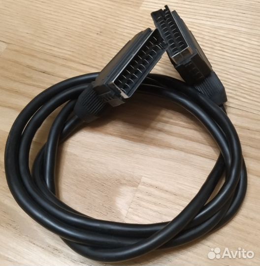 Продам кабель scart scart 1м