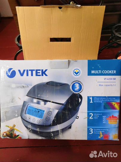 Мультиварка новая Vitek