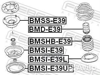 Проставка пружины верхняя bmsie39 Febest