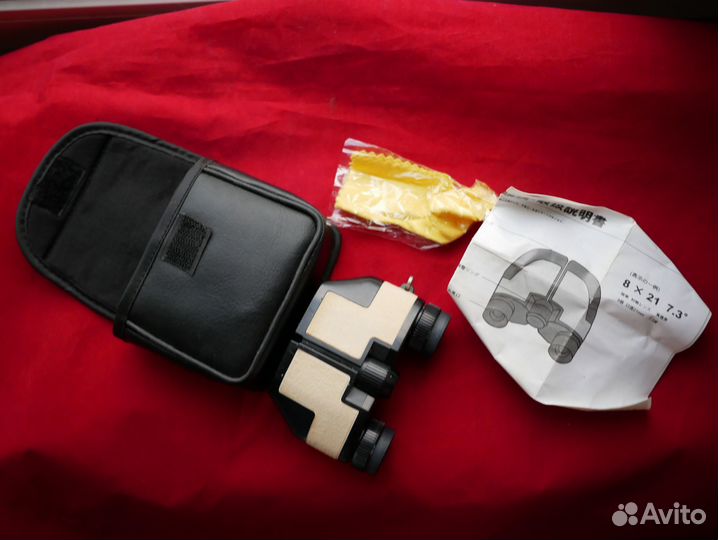 Резкий Японский бинокль 8x21 в чехле