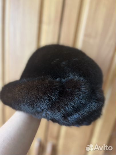 Шапка норковая женская