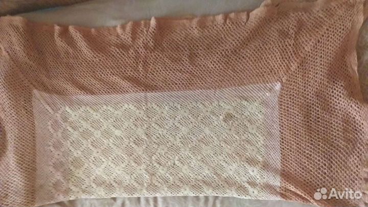 Скатерть ручной вязки красивая