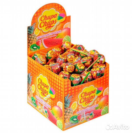 Chupa chups экзотик тропик