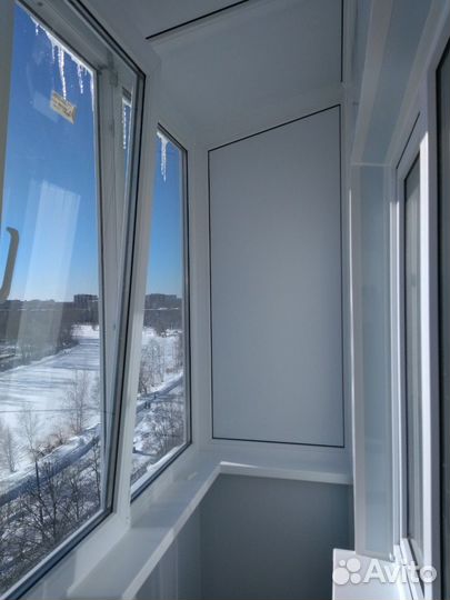 Окно пластиковое глухое