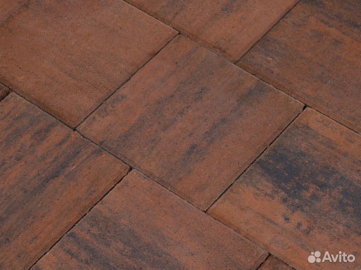 Тротуарная плитка / Брусчатка Новосибирск 80мм