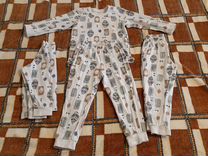 Пижамка для близняшек и двойняшек р-р 92-98