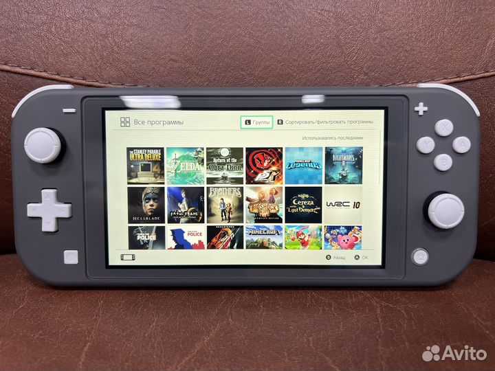 Прошита Nintendo switch lite