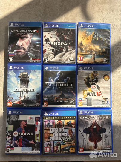 Игры для playstation 4 диски ps4