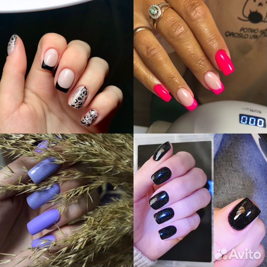 Маникюр,наращивания ногтей