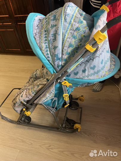 Санки коляска ника