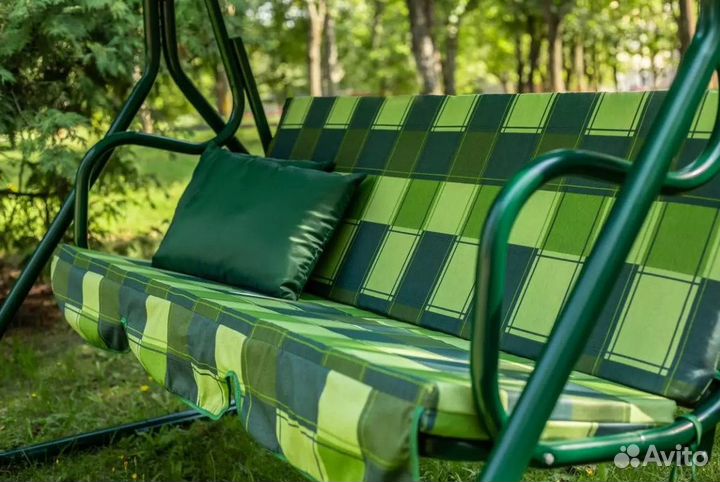 Садовые качели подвесные170х120х151 см (новые)
