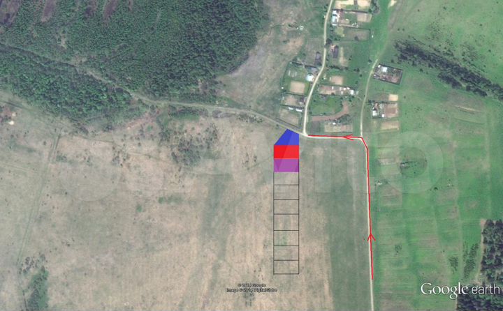 Участок 2,5 га (СНТ, ДНП)