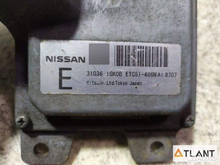 Блок переключения кпп nissan serena