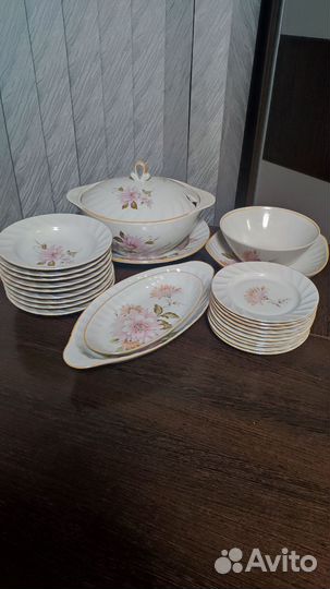 Столовый сервиз фарфор СССР