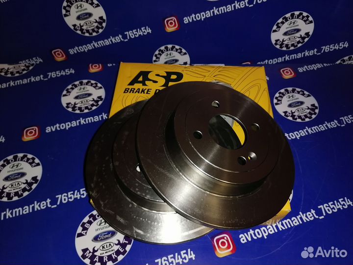 Тормозные диски задние Хундай Солярис