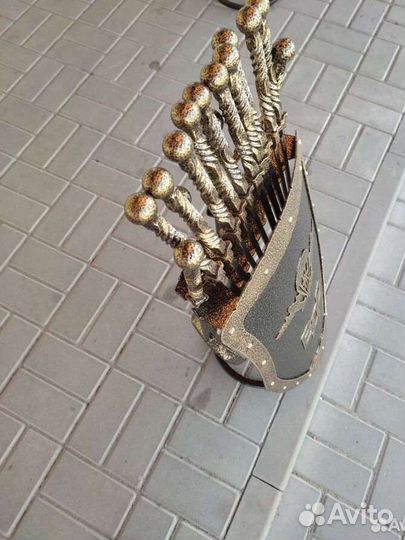 Щит подставка под шампуры вдв