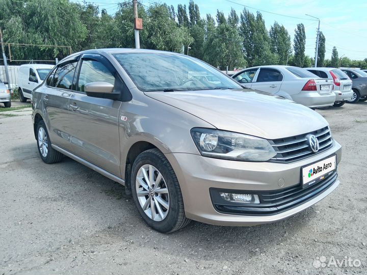 Volkswagen Polo 1.6 AT, 2017, 151 600 км