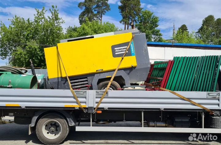 Аренда дизельного пескоструйного компрессора