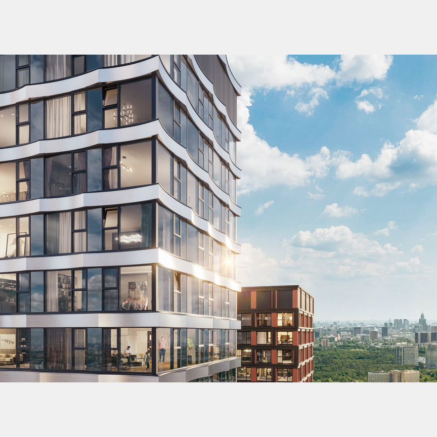 1-к. квартира, 39,6 м², 33/36 эт.