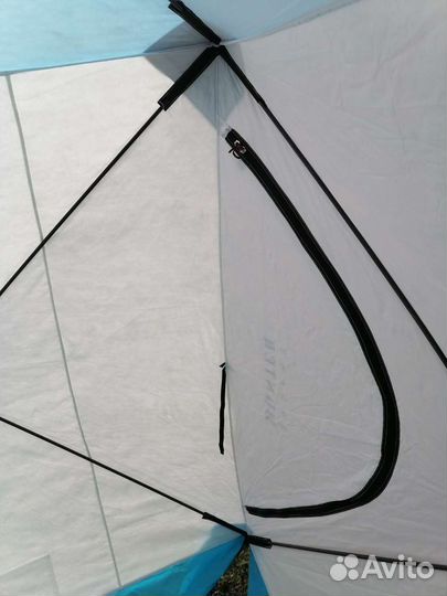 Палатка зимняя утеплённая куб
